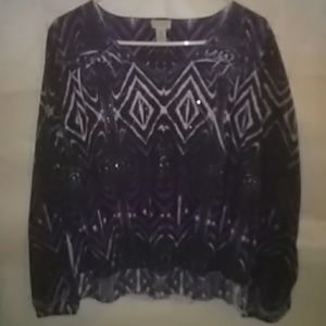 Womens long sleeve blouse